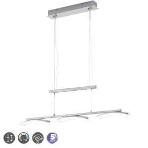IKARIA Nikiel mat LED 3x5W 2700+4000+6000K ściemnialna Lampa wisząca RL R32730307