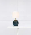 Lampka stołowa LORA zielony | biały Ø 19cm E14 Markslojd 106882 | 7330024567528 noxbox lampynox www.lampynox.pl