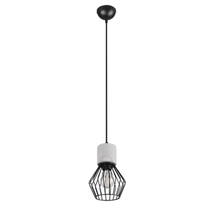 JAMIRO Czarny mat E27 Lampa wisząca