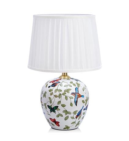 Lampka stołowa MANSION biały Ø 31cm E27 Markslojd 107040 | 7330024571617 noxbox lampynox www.lampynox.pl