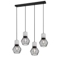 JAMIRO Czarny mat 4xE27 Lampa wisząca Trio 309200432 | 4017807473803  noxbox lampynox www.lampynox.pl
