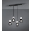 JAMIRO Czarny mat 4xE27 Lampa wisząca Trio 309200432 | 4017807473803  noxbox lampynox www.lampynox.pl