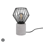 JAMIRO Czarny mat E27 Lampka stołowa 