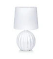 Lampka stołowa MELANIE biały Ø 16cm E14 Markslojd 106884 | 7330024567542 noxbox lampynox www.lampynox.pl