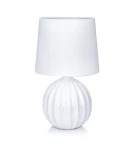MELANIE biały Ø 16cm E14 Lampka stołowa Markslojd 106884