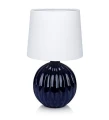 Lampka stołowa MELANIE niebieski | biały Ø 16cm E14 Markslojd 106886 | 7330024567566 noxbox lampynox www.lampynox.pl