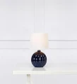 Lampka stołowa MELANIE niebieski | biały Ø 16cm E14 Markslojd 106886 | 7330024567566 noxbox lampynox www.lampynox.pl