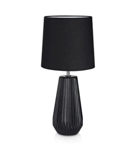NICCI czarny Ø 19cm E14 Lampka stołowa Markslojd 106624