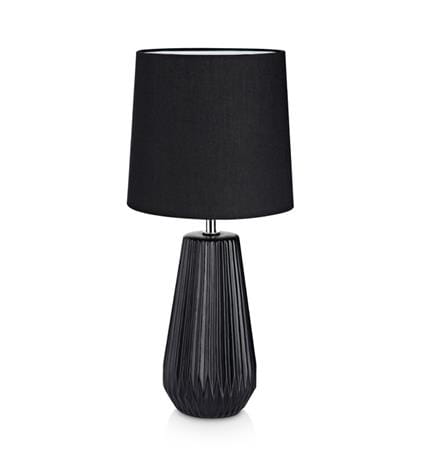 Lampka stołowa NICCI czarny Ø 19cm E14 Markslojd 106624 | 7330024564787 noxbox lampynox www.lampynox.pl