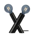 Lampka stołowa SIMUL czarny 2xE27 Markslojd 108052 | 7330024596054 noxbox lampynox www.lampynox.pl