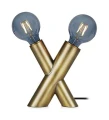Lampka stołowa SIMUL antyczny 2xE27 Markslojd 108053 | 7330024596061 noxbox lampynox www.lampynox.pl
