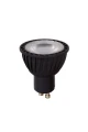 LED GU10 czarny DIM 5W 3000K ściemnialny Lucide 49006/05/30 | 5411212490643 noxbox lampynox www.lampynox.pl