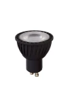 LED GU10 czarny DIM 5W 3000K ściemnialny Lucide 49006/05/30