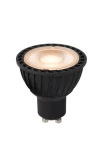 LED GU10 czarny 3-StepDim 5W 2200K CRI=95 ściemnialny Lucide 49010/05/30