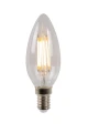 FILAMENT C35 LED BULB DIM Ø 3,5cm. 4W 2700K E14 ściemnialna Lucide 49023/04/60 | 5411212490773 noxbox lampynox www.lampynox.pl