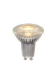 LED GU10  DIM 5W 2700K ściemnialny przeźroczysty Lucide 49007/05/60 | 5411212490827 noxbox lampynox www.lampynox.pl