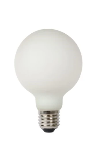 LED FILAMENT 3-StepDim Ø 8cm 8W COG 2700K ściemnialny opal E27 Lucide 49066/08/61 | 5411212491589 noxbox lampynox www.lampynox.pl