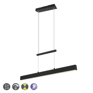 PAROS Czarny mat LED Góra-Dół 21W | 2x5,5W 3000K ściemnialna Lampa wisząca RL R32043132