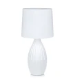 Lampka stołowa STEPHANIE biały Ø 24cm E27 Markslojd 106887 | 7330024567573 noxbox lampynox www.lampynox.pl