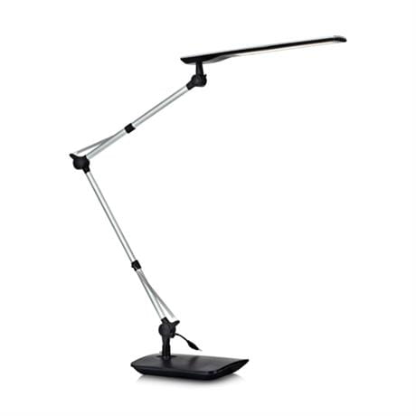 Lampa stołowa STUDY czarny | srebrny 5W DIM 3000K ściemnialna Markslojd 105683 | 7330024548152 noxbox lampynox www.lampynox.pl