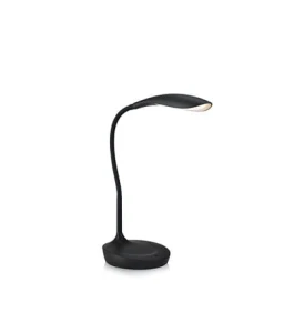 SWAN czarny LED 4,6W 3000K DIM Gniazdo USB, ściemnialna lampka biurkowa Markslojd 106094