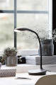 Lampka biurkowa SWAN czarny LED 4,6W 3000K DIM Gniazdo USB, ściemnialna Markslojd 106094 | 7330024556089 noxbox lampynox www.lampynox.pl