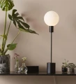 Lampka stołowa UNO czarny | biały Ø 15cm G9 Markslojd 107766 | 7330024585850 noxbox lampynox www.lampynox.pl