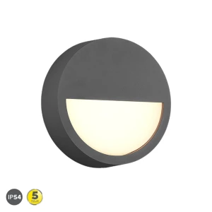 PEDRO Antracyt LED 9W 3000K Kinkiet zewnętrzny Trio 222860142 