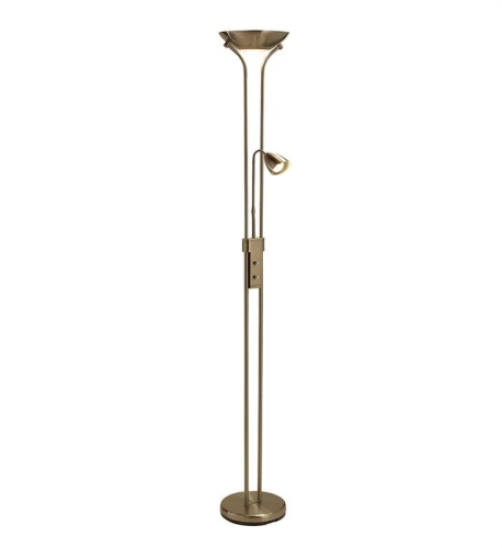 Lampa podłogowa stojąca DETROIT patyna 2xGU10 Markslojd 111247 | 7392254111278 noxbox lampynox www.lampynox.pl