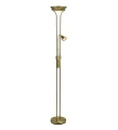 Lampa podłogowa stojąca DETROIT mosiądz 2xGU10 Markslojd 111242 | 7392254111223 noxbox lampynox www.lampynox.pl