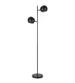 Lampa podłogowa stojąca EDGAR czarny 2xE14 Markslojd 107741 | 7330024585607 noxbox lampynox www.lampynox.pl