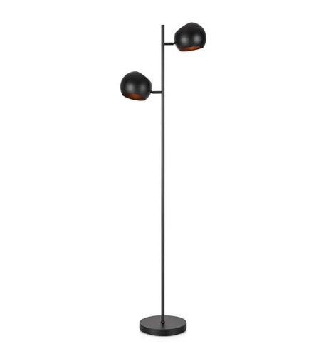 Lampa podłogowa stojąca EDGAR czarny 2xE14 Markslojd 107741 | 7330024585607 noxbox lampynox www.lampynox.pl