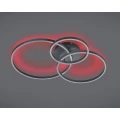 Lampa sufitowa WINONA Czarny mat LED PILOT DIM RGBW 28W 2700-6500K Trio 670810632 | 4017807503524 noxbox lampynox www.lampynox.pl