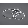 Lampa sufitowa WINONA Czarny mat LED PILOT DIM RGBW 28W 2700-6500K Trio 670810632 | 4017807503524 noxbox lampynox www.lampynox.pl