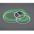 Lampa sufitowa WINONA Czarny mat LED PILOT DIM RGBW 28W 2700-6500K Trio 670810632 | 4017807503524 noxbox lampynox www.lampynox.pl