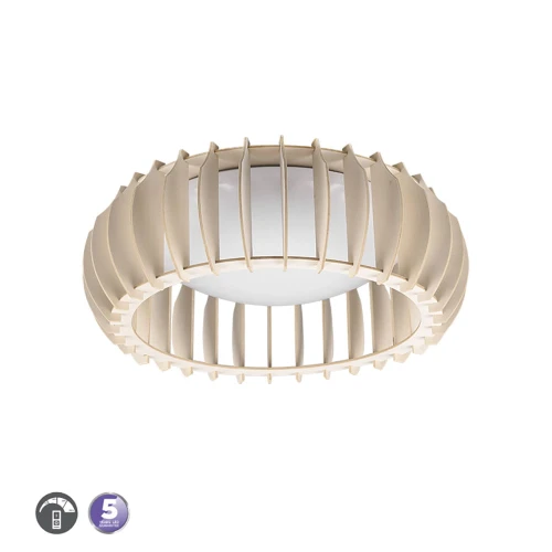Lampa sufitowa MONTE Brąz LED 16,5W 3000K ściemnialna RL R62171130 | 4017807504583 noxbox lampynox www.lampynox.pl