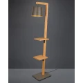Lampa podłogowa z półkami RODRIGO Brąz | Nikiel antyczny E27 Trio 402690167 | 4017807502688 noxbox lampynox www.lampynox.pl
