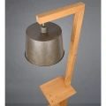 Lampa podłogowa z półkami RODRIGO Brąz | Nikiel antyczny E27 Trio 402690167 | 4017807502688 noxbox lampynox www.lampynox.pl