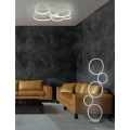 Lampa podłogowa RONDO Srebrny LED DIM Ściemnialny 36W 3000K Trio 422610589 | 4017807497847 noxbox lampynox www.lampynox.pl