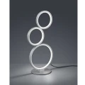 Lampka stołowa RONDO Srebrny LED DIM Ściemnialny 17W 3000K Trio 522610389 | 4017807497823 noxbox lampynox www.lampynox.pl