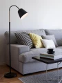 Lampa podłogowa stojąca KOLDING czarny E27 Markslojd 105337 | 7330024541610 noxbox lampynox www.lampynox.pl