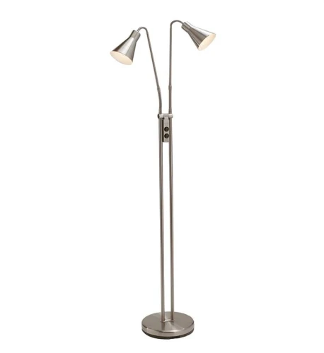 Lampa podłogowa stojąca podwójna ODENSE stal 2xE14 Markslojd 102241 | 7392254102214 noxbox lampynox www.lampynox.pl