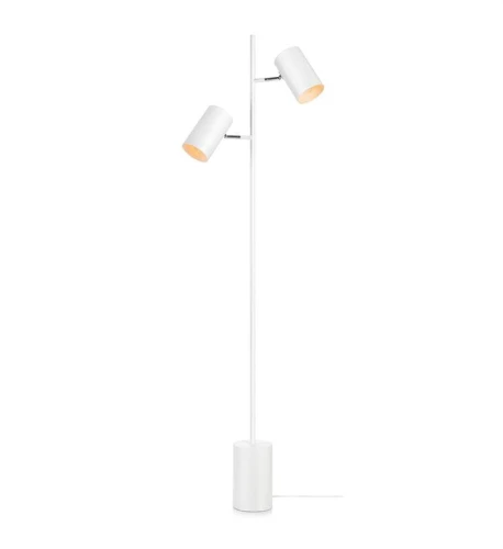 Lampa podłogowa stojąca podwójna TWIN biały 2xE14 Markslojd 107948 | 7330024588363 noxbox lampynox www.lampynox.pl
