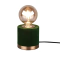 Lampka stołowa JUDY Zielona  Aksamit E27 RL R50691015 | 4017807481082 noxbox lampynox www.lampynox.pl