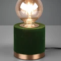 Lampka stołowa JUDY Zielona  Aksamit E27 RL R50691015 | 4017807481082 noxbox lampynox www.lampynox.pl