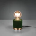 Lampka stołowa JUDY Zielona  Aksamit E27 RL R50691015 | 4017807481082 noxbox lampynox www.lampynox.pl