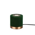 Lampka stołowa JUDY Zielona  Aksamit E27 RL R50691015 | 4017807481082 noxbox lampynox www.lampynox.pl