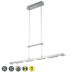 LACAL Nikiel Mat  LED 4W 3000 + 5000K ściemnialna Lampa wisząca 