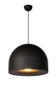 Lampa wisząca AKRON czarny Ø 50 cm E27 Lucide 20421/01/30 | 5411212202093 noxbox lampynox www.lampynox.pl