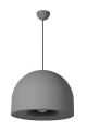 Lampa wisząca AKRON szary Ø 50 cm E27 Lucide 20421/01/36 | 5411212202109 noxbox lampynox www.lampynox.pl
